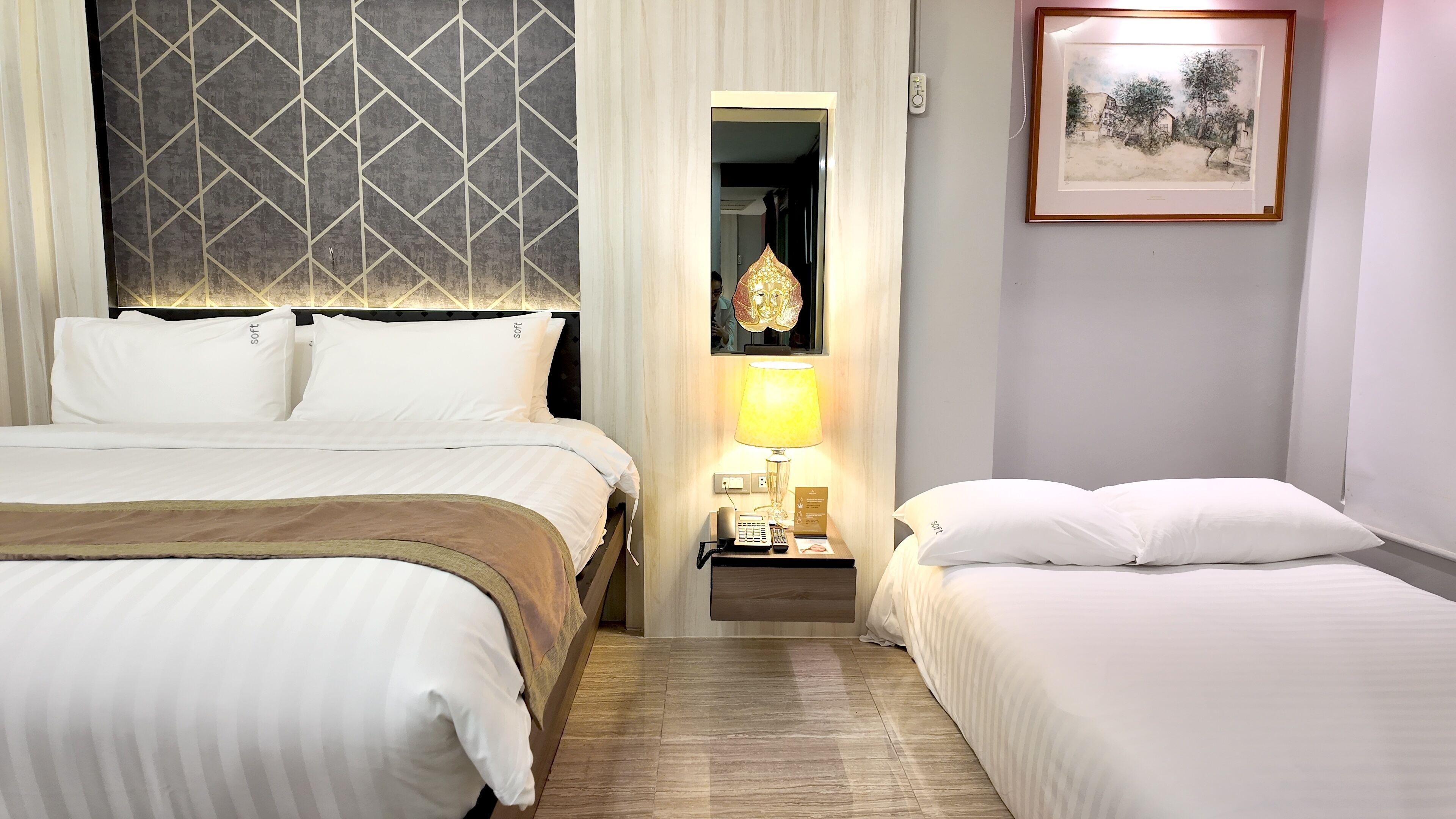 In-room safe, desk, laptop workspace, blackout curtains