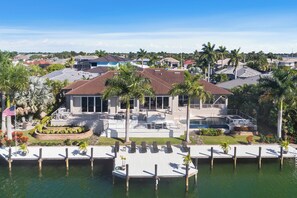 Exterior - Relax with Pool, Hot Tub, Fire Pit & Waterfront Views | Marco Polo by AvantStay (Marco Island)