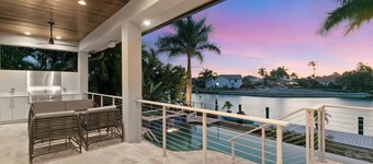 Relax with Pool, Hot Tub, Fire Pit & Waterfront Views | Marco Polo by AvantStay