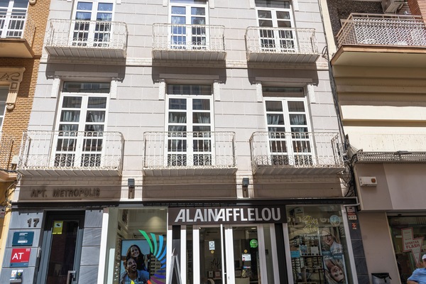 Façade de l’hébergement