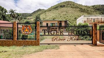 Façade de l’hébergement