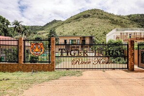 Fassade der Unterkunft