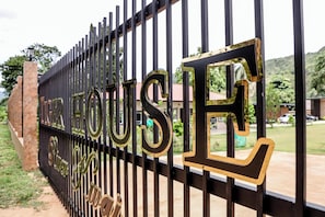 Overnatningsstedets facade