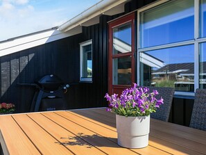 Hus | Udsigt fra overnatningsstedet