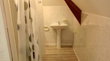 Dusch, hÄrtork och toalettpapper