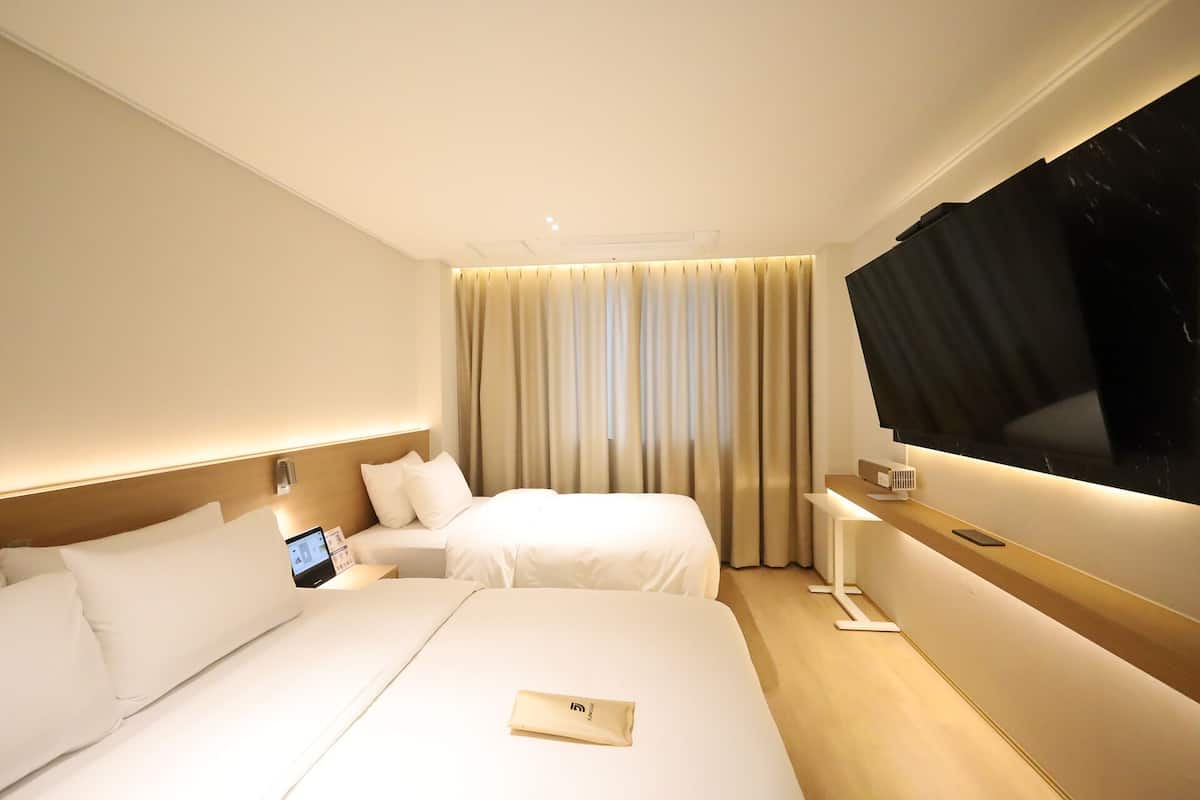 Superior Twin kamer | 1 slaapkamer, donsdekens, een gratis minibar, geluiddichte muren