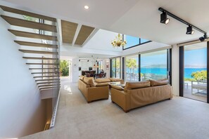Living area - Villa Seablue - gorgeous sea view front line (Alcudia)