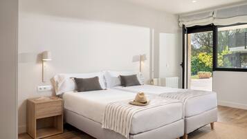 6 dormitorios, tabla de planchar con plancha, Internet y ropa de cama