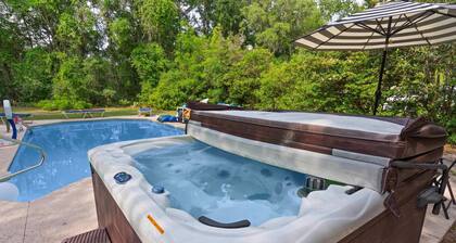 *Pool *Hot tub *Fire pit *Fence *Game room *Private