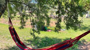 Kamar Quadruple, pemandangan kebun | Teras/patio