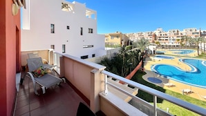 Apartment | View from property - Apartment Near Beach With Pools in Spain (Vera)