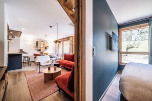 Living area - Colibri - Cozy Apartment in Les Gets (Les Gets)