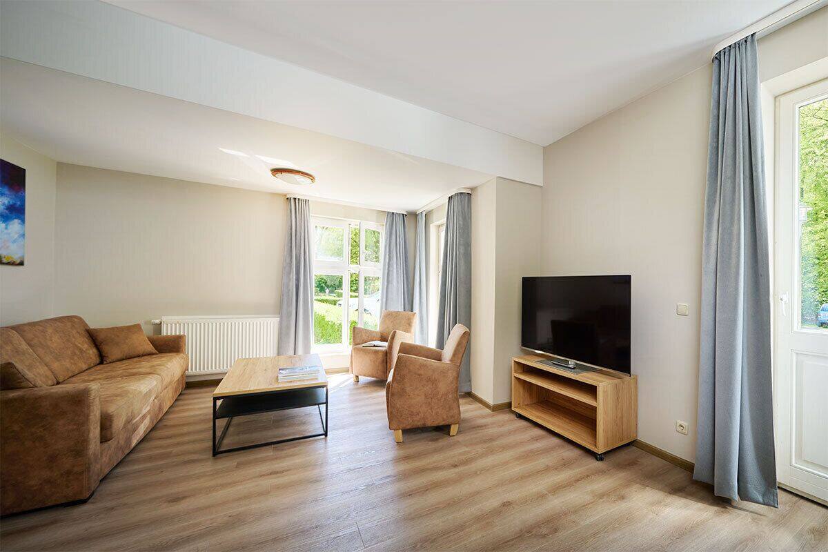 Familien-Apartment mit Terrasse (Kutscherhaus 26/09) | 客房景觀