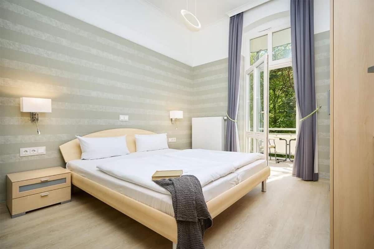 Deluxe Suite mit Meerblick (27/04) | 1 slaapkamer, hypoallergeen beddengoed, individueel gedecoreerd