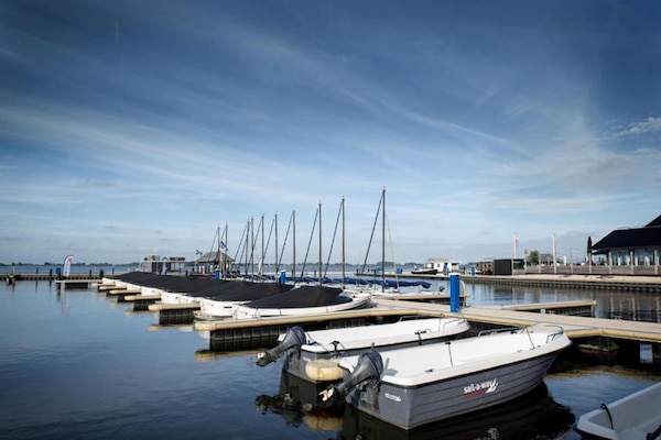 Stacaravan | Uitzicht vanuit accommodatie