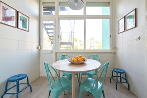 Apartment, 2 Bedrooms | Private kitchen | Fridge, microwave, stovetop, dining tables - Charming And Central Br Apartments, By Timecooler (Lisbon)