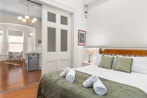 1 bedroom, iron/ironing board, travel cot, WiFi