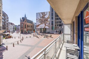 Apartment | Balcony - Cosy Studio Near the Center (Blankenberge)