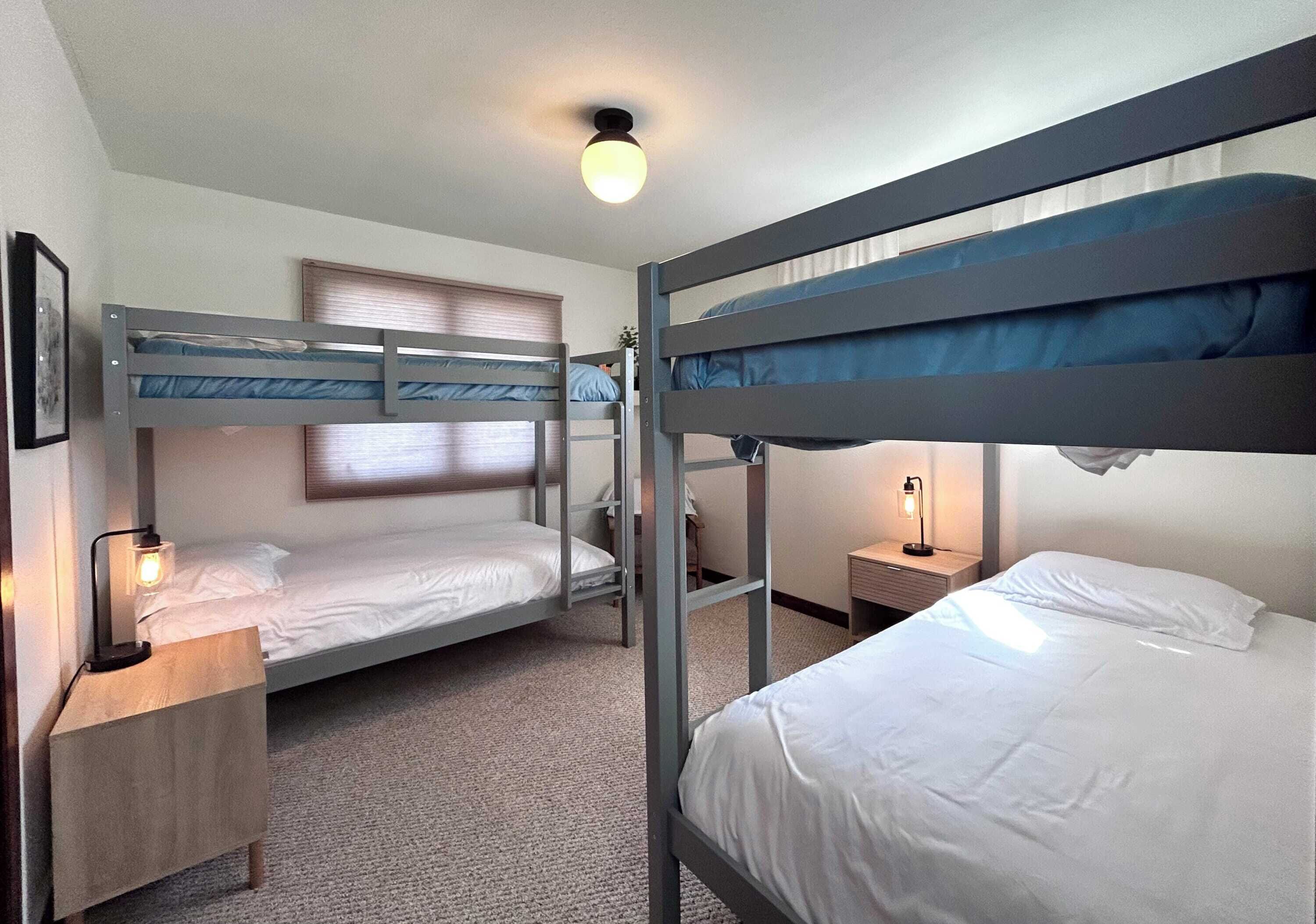 2 bedrooms, iron/ironing board, travel crib, WiFi