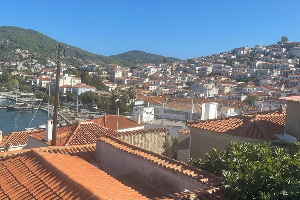 Blick von der Unterkunft