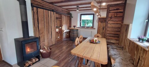 Rustic holiday home for 12 people