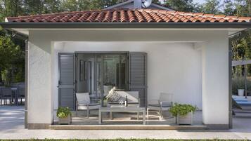 Khuôn viên nơi lưu trú