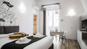 Departamento Confort, 1 cama Queen size | 1 habitación, cunas, wifi gratis y ropa de cama