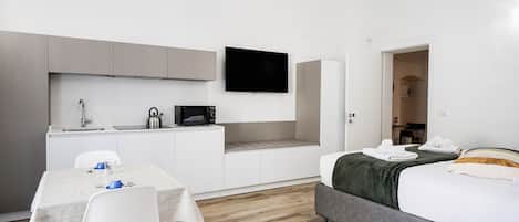 Lägenhet Comfort - 1 queensize-säng | Matsal