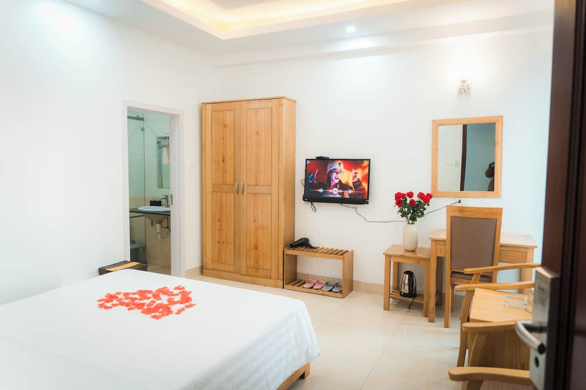 Basic Single Room | Hypo-allergenic bedding, free minibar items, in-room safe, desk