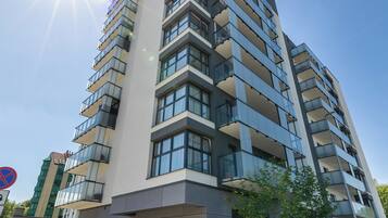 Fassade der Unterkunft