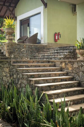 Fachada de la propiedad