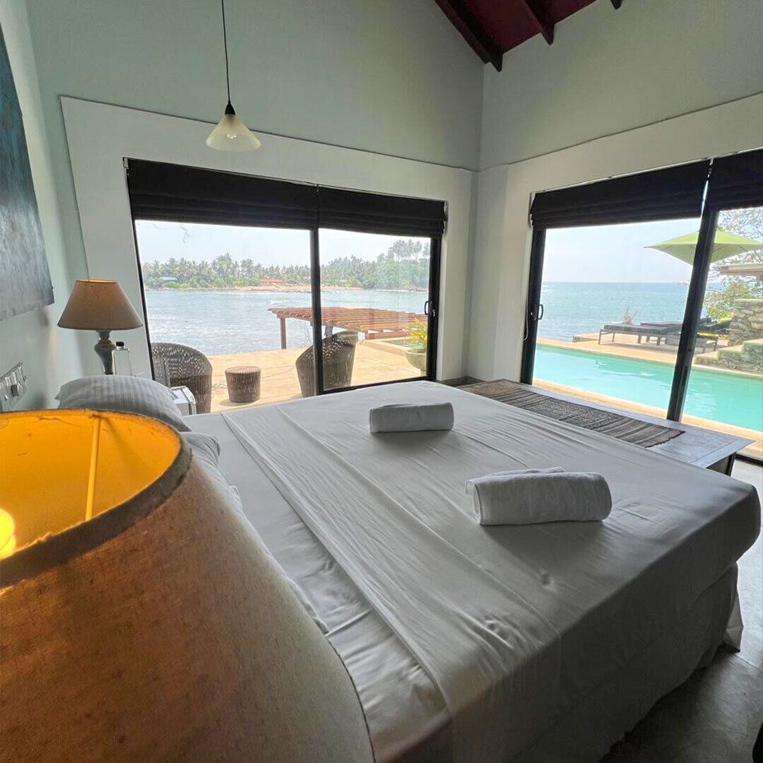Habitación Deluxe doble, vistas al mar | Wifi gratis y ropa de cama