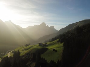 Vista desde la propiedad