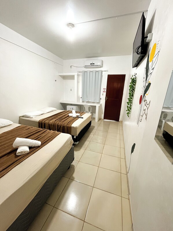 Blackout drapes, iron/ironing board, free WiFi