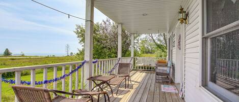 Fachada de la propiedad