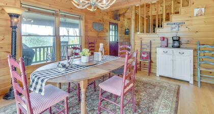 Rustic Topton Cabin w/ Game Room & Private Hot Tub