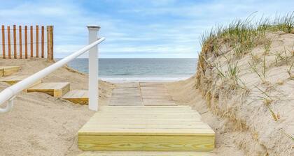 Beachfront Salisbury Retreat w/ Fire Pit & Grill