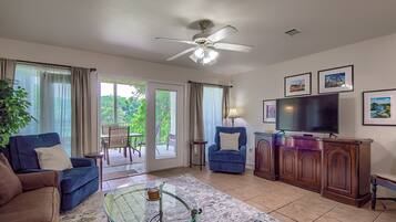 Condo, 2 Bedrooms | Living area | Smart TV