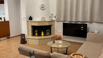 Departamento | Área de sala de estar | Chimenea