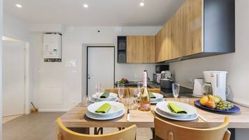 Appartement Standard, 1 chambre, four à micro-ondes (Appartamento 30 NODI Torbole 2min) | Cuisine privée