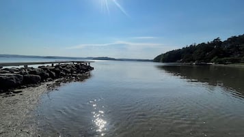 Aan het strand