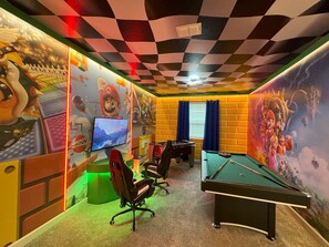 Games room - Last Minute Disney! Private Pool, Hot Tub, Game Room & Themed Bedrooms. Book Now! #110995 (Orlando)