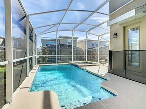 Piscine chauffée