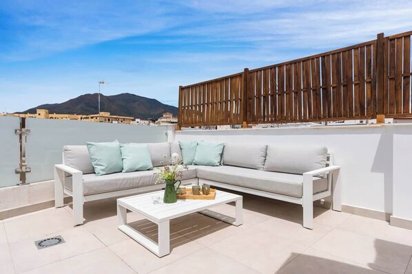 Terrace/patio - Terrace in Estepona by Costarentals - Ref M46 (Estepona)