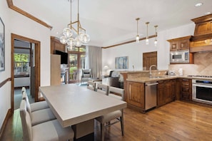 Fridge, microwave, stovetop, dishwasher - The Aspen Mountain Residences 05AB - 2 Bedroom Residence (Aspen)