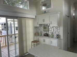 Interior - Cozy park model at campground in enchanting Newport NC. (Newport)