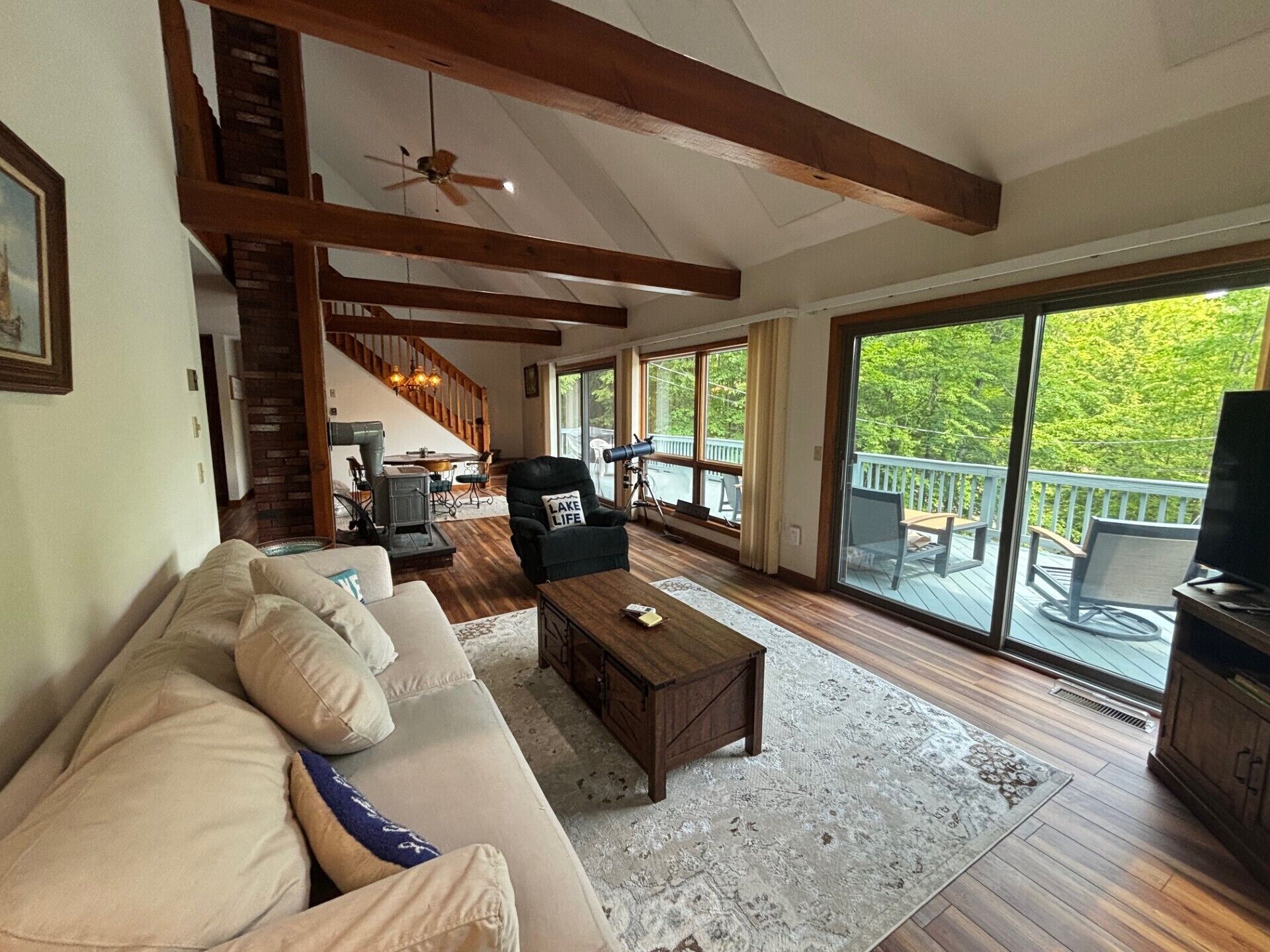 Smart TV, books, offices