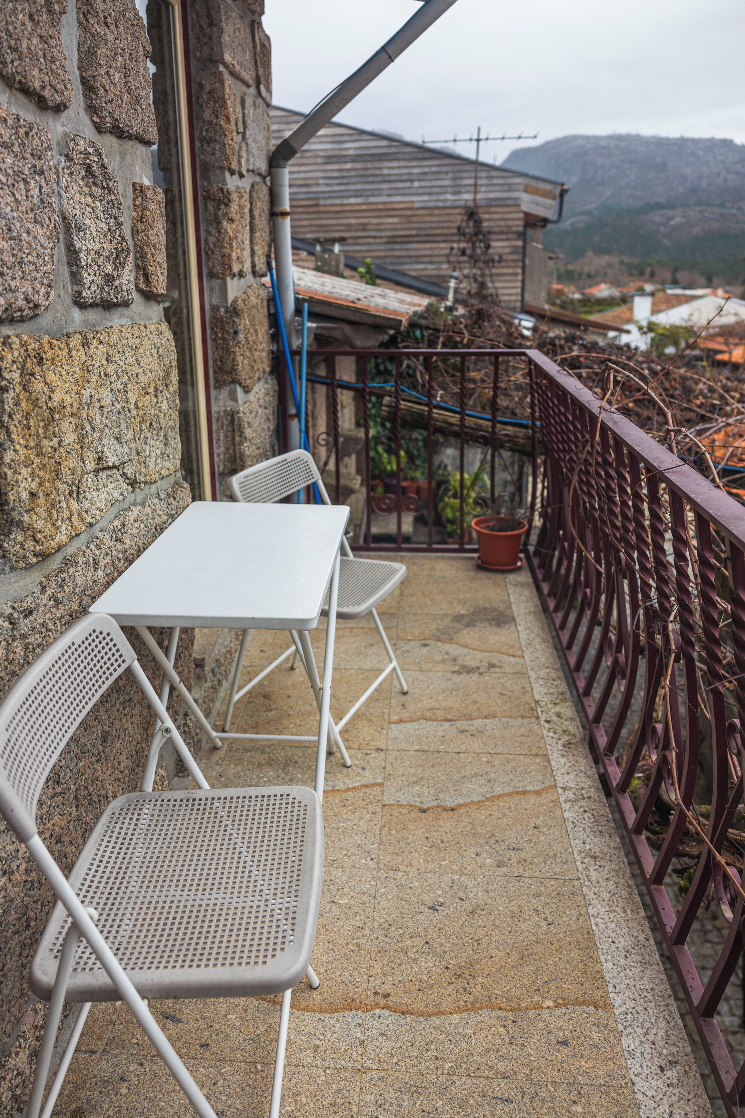 Cottage Tradition, 1 très grand lit, balcon, vue montagne | Balcon