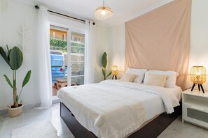 2 Schlafzimmer, Bügeleisen/Bügelbrett, kostenloses WLAN, Bettwäsche