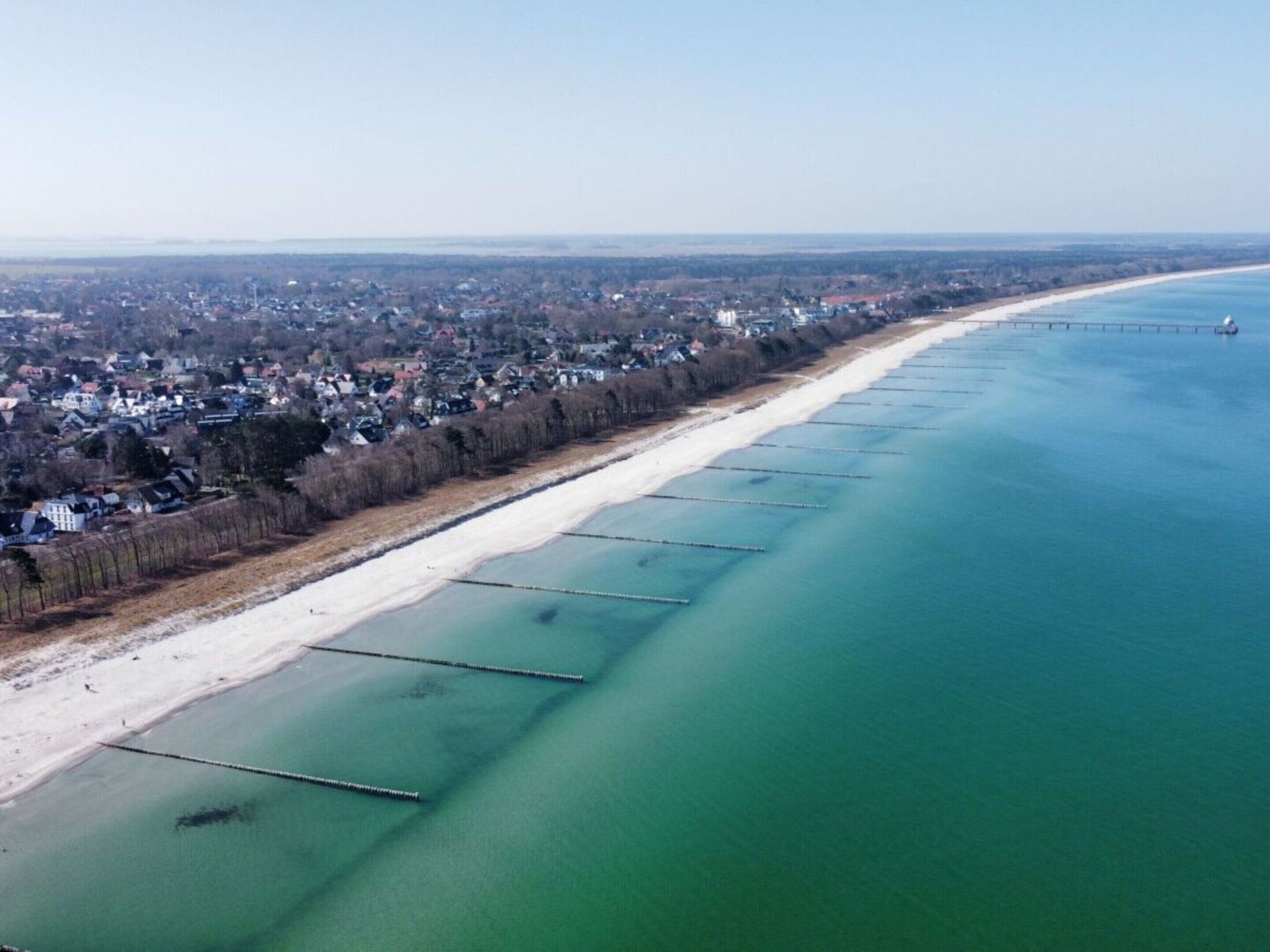 Blick von der Unterkunft